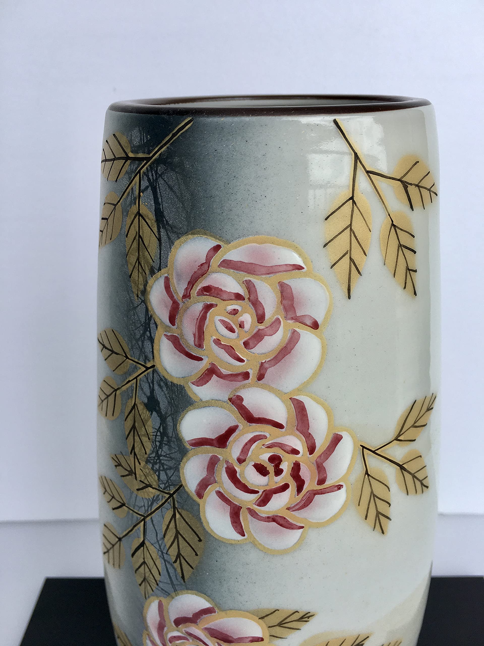 九谷焼Kutani Ware Ceramic Vase Amazon.com: Kutani Yaki Japanese Traditional Ceramic Kutani